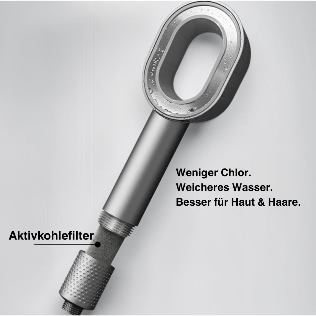 Duschkopf + 3 Filter